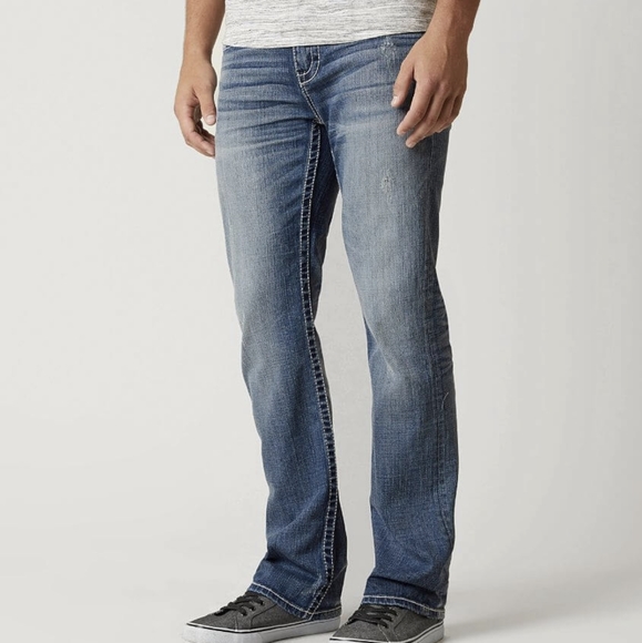 BKE Buckle 31R Men's Aiden Denim Jeans Straight